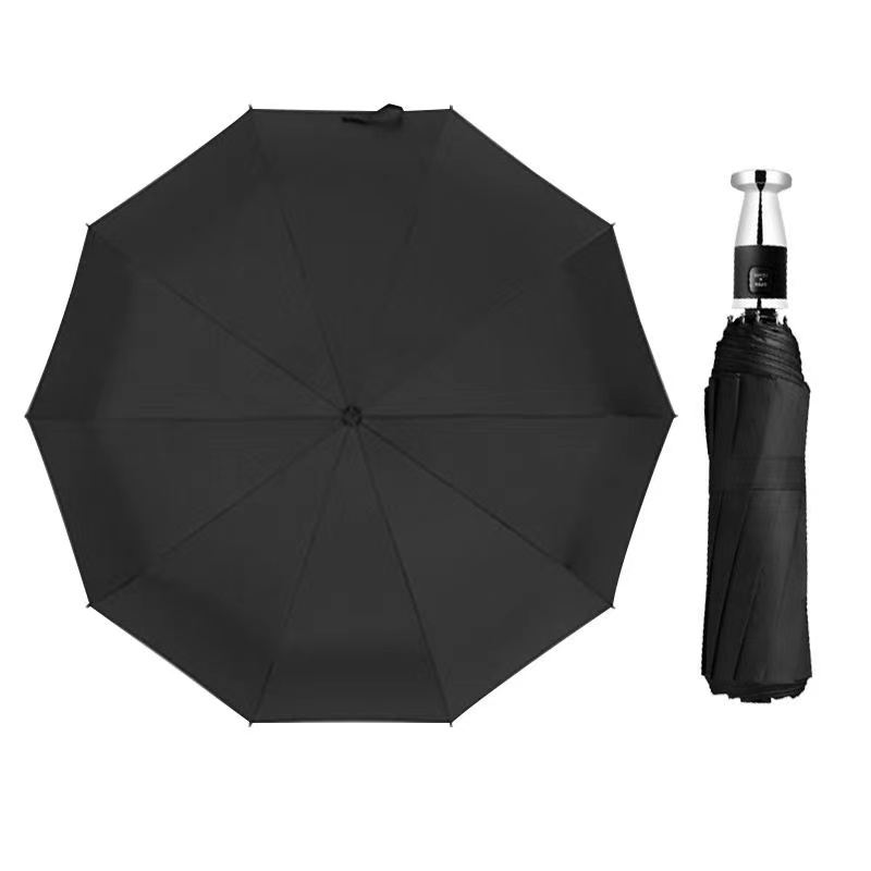 好运来3006黑胶自开收伞60cm*10K（折叠伞）
